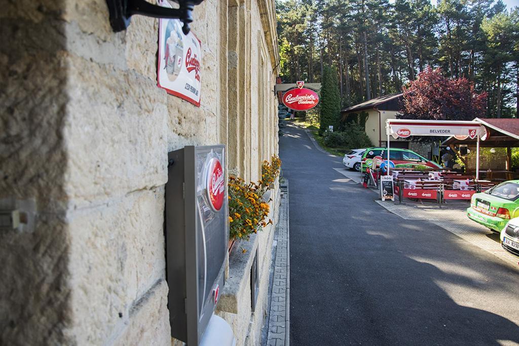 Hotel Garni Belveder Hřensko Exterior foto